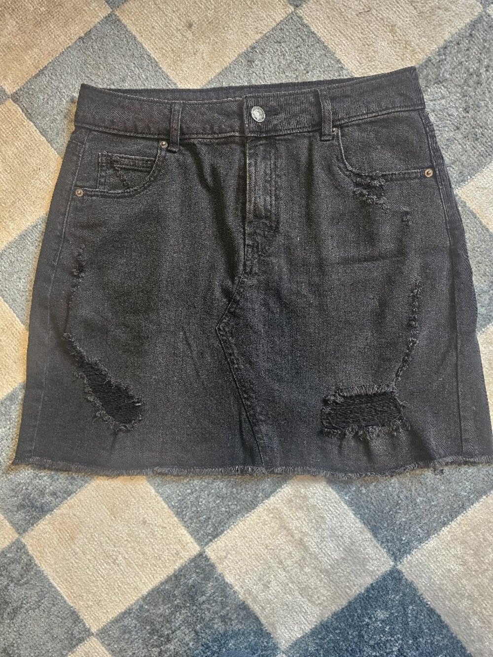 Wild fable black mini skirt